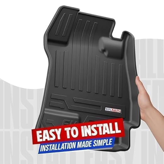 Car Floor Mat for Hycross (2022 Onwards) Custom Fit, Heavy Duty & Anti-Slip 3D TPE Floor Mat | Easy to Clean, All Weather Resistant, Waterproof & Dustproof Car Foot Mat for Hycross