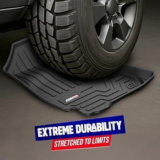 Car Floor Mat for XUV 700 (2021 Onwards)(5 Seater) Custom Fit, Heavy Duty & Anti-Slip 3D TPE Floor Mat | Easy to Clean, All Weather Resistant, Waterproof & Dustproof Car Foot Mat for XUV 700