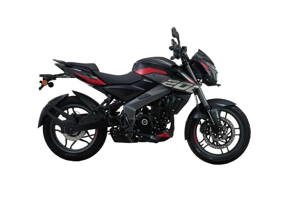 Bajaj Pulsar Ns 200 Ug Motorcycle/Motorbike - Glossy Ebony Black - Ex-Showroom
